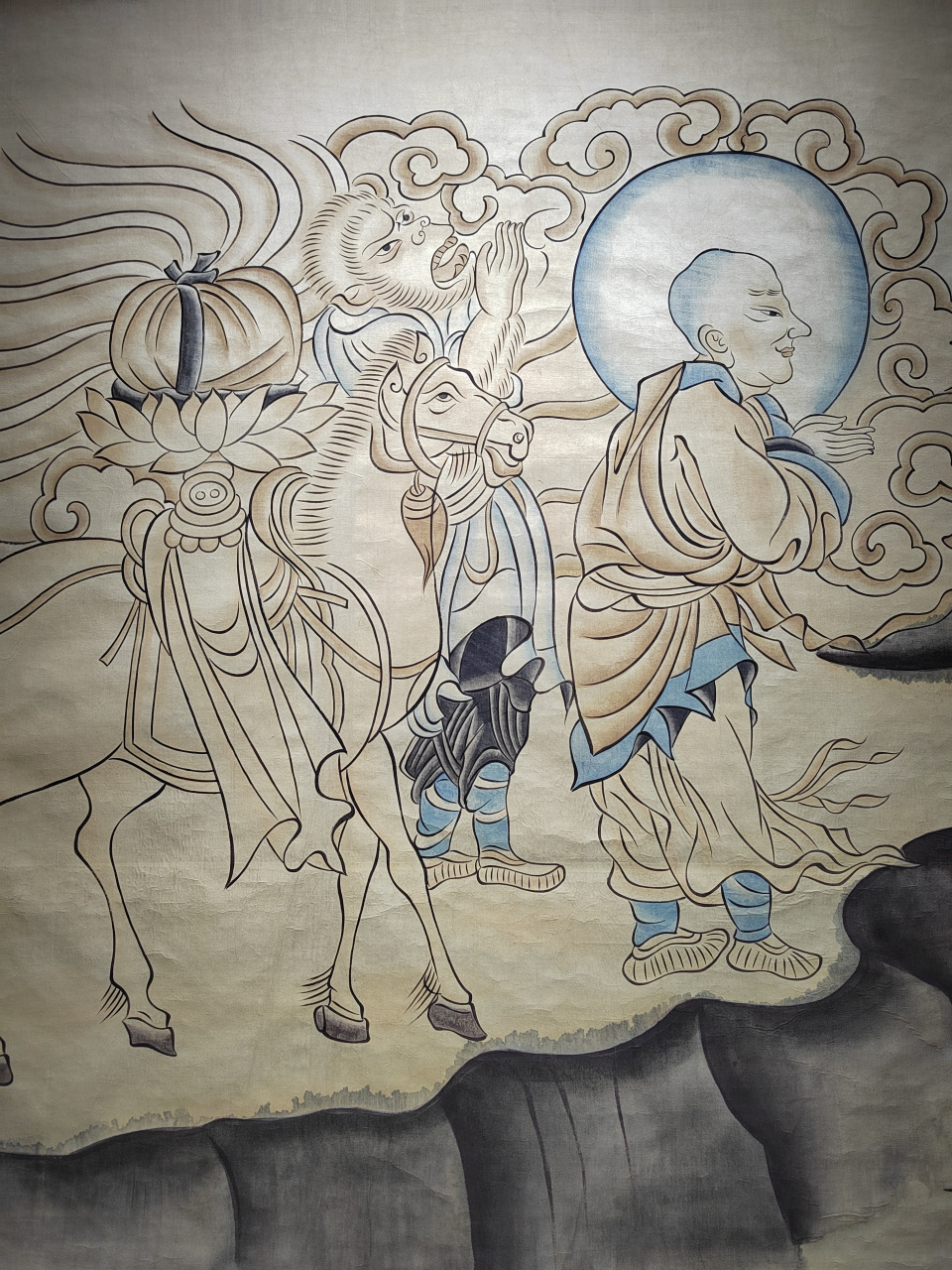 雍州笔记# 最早的孙悟空形象,出自敦煌壁画.