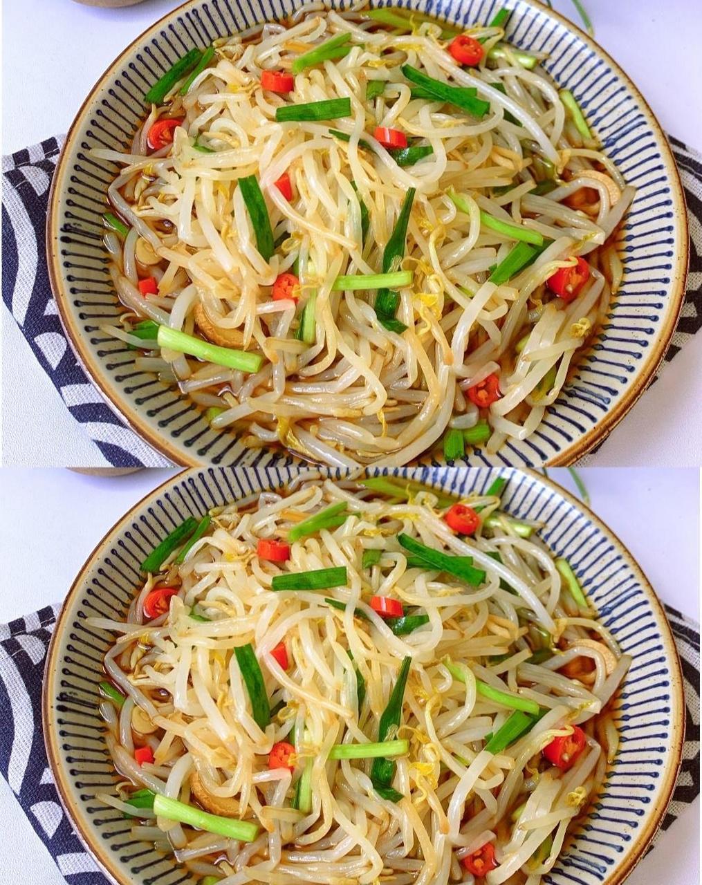 给肉都不换的家常菜~素炒银芽! 【素炒银芽】 ?所需食材?