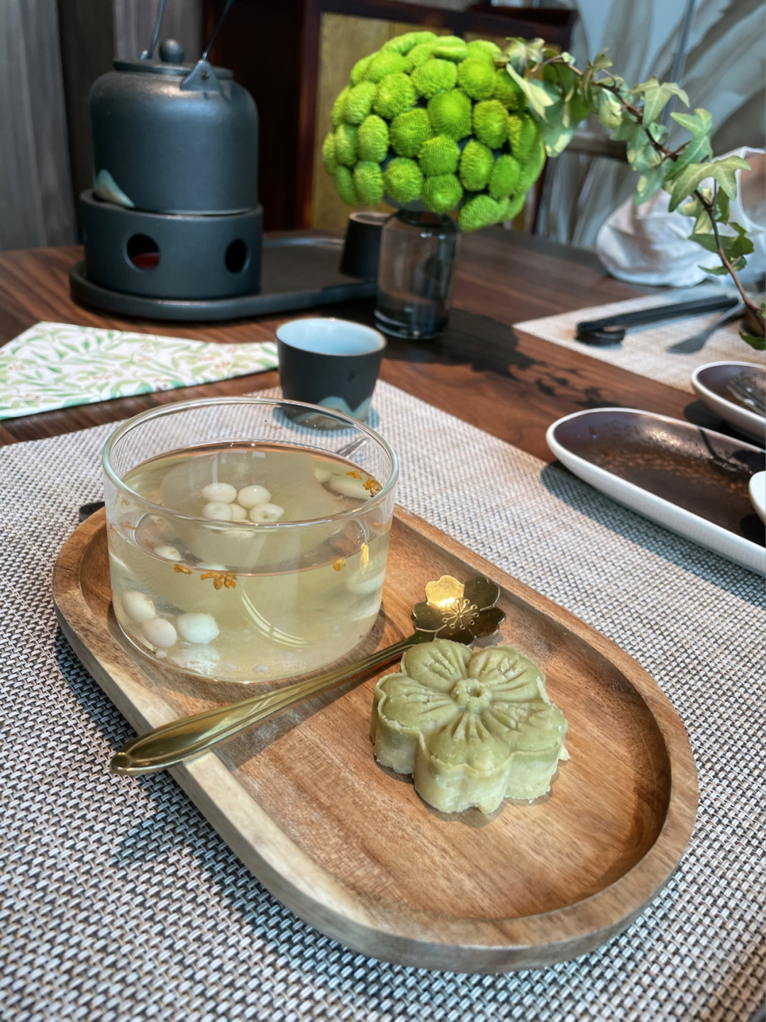 今天的打卡是黑珍珠餐厅千月明素食餐厅或者说蔬菜餐厅