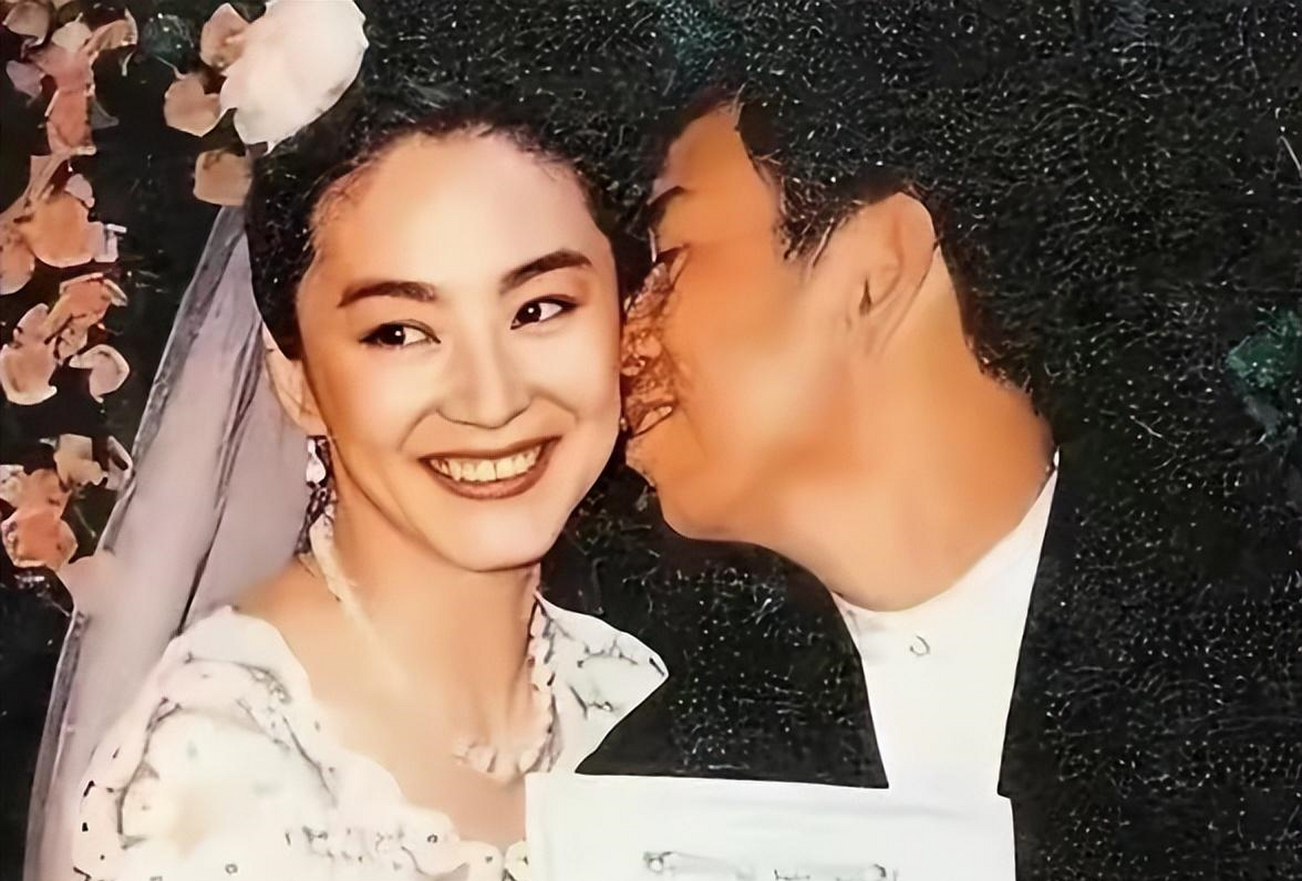 林青霞和老公的照片图片