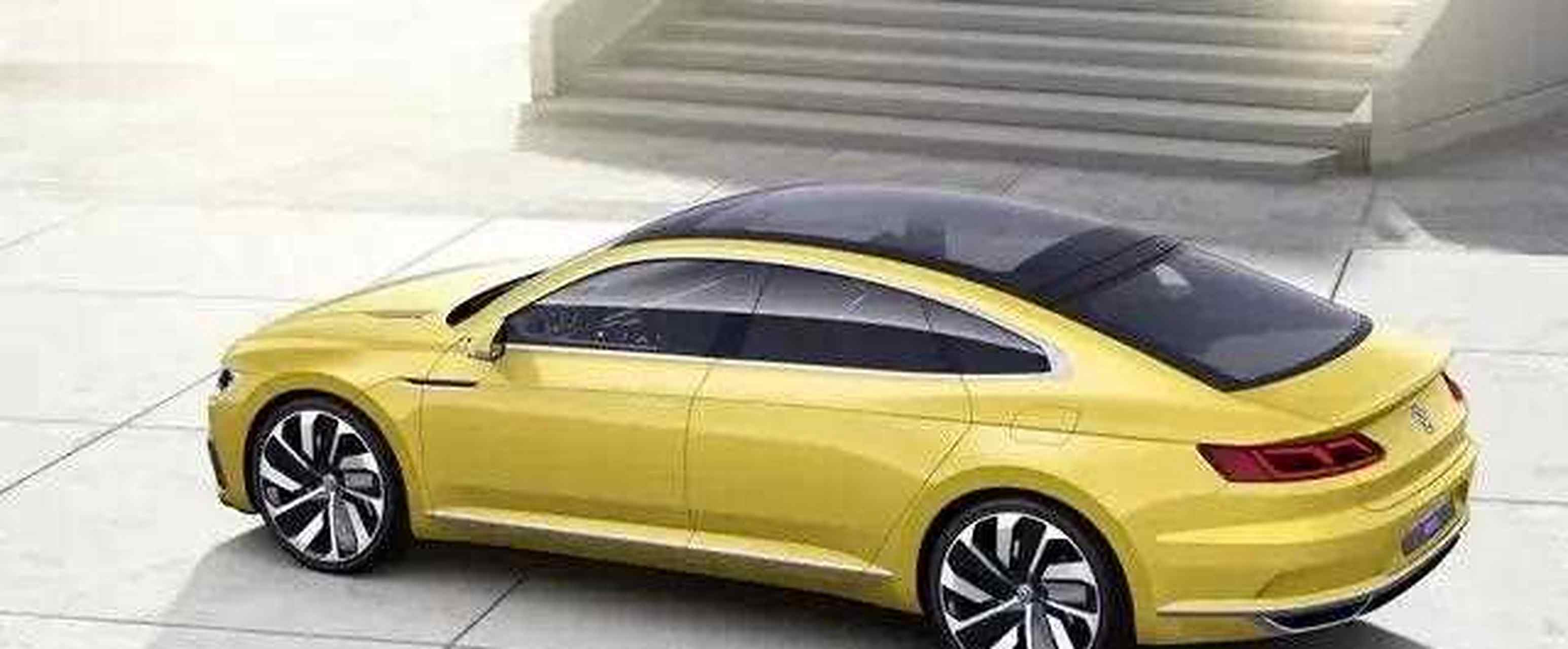 大众新车辉道,长宽高分别是51/1930/1445mm,轴距34mm,混动车型百公里