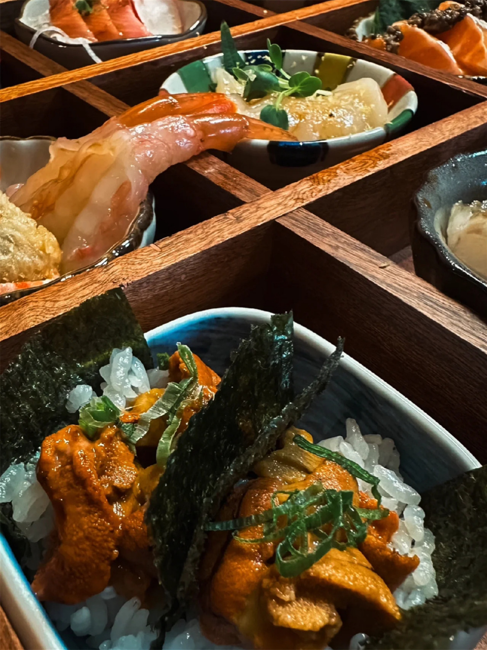 波特兰美食打卡  tigard新店日料omakase,每一道sashimi都是艺术品!