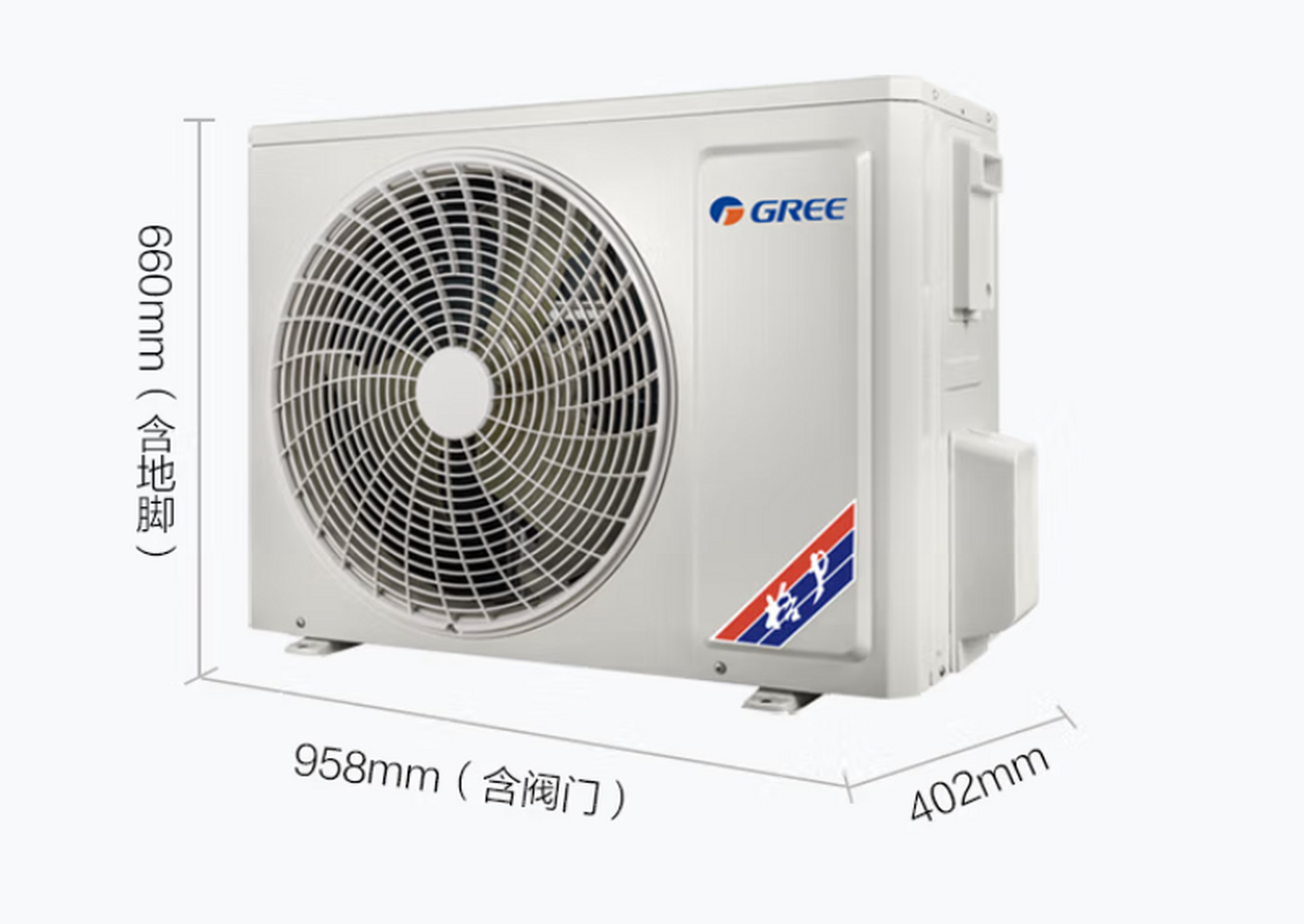 格力空調3匹雲顏,新一級能效櫃機,客廳使用比較合適.