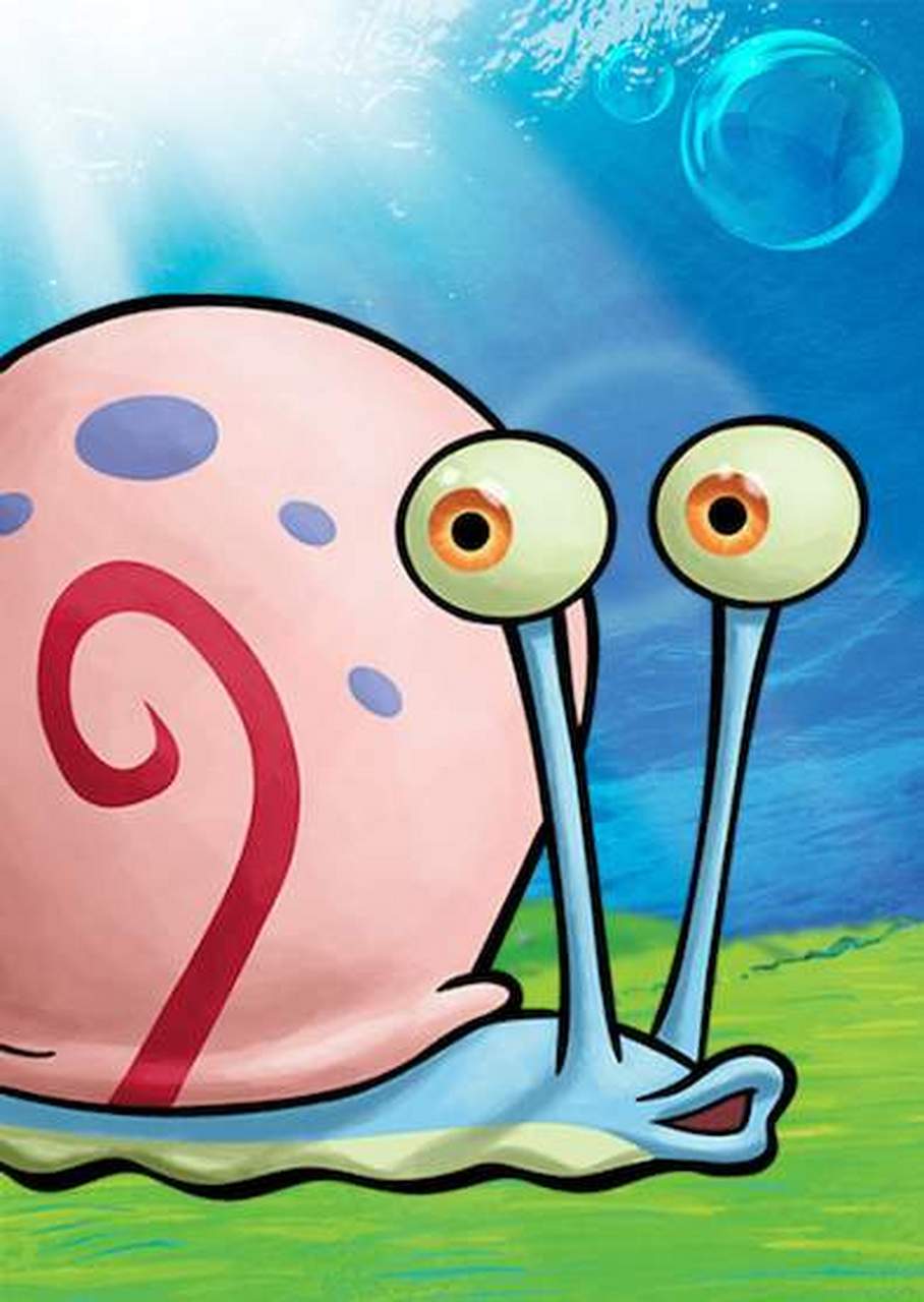 小蜗的英文名字是什么?  gary the snail,部分版本中也被翻译为盖瑞.