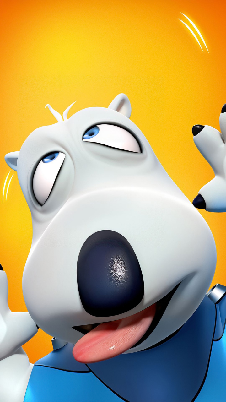 倒霉熊壁纸|《贝肯熊》搞笑头像表情包/高清卡通手机壁纸: 生活就像