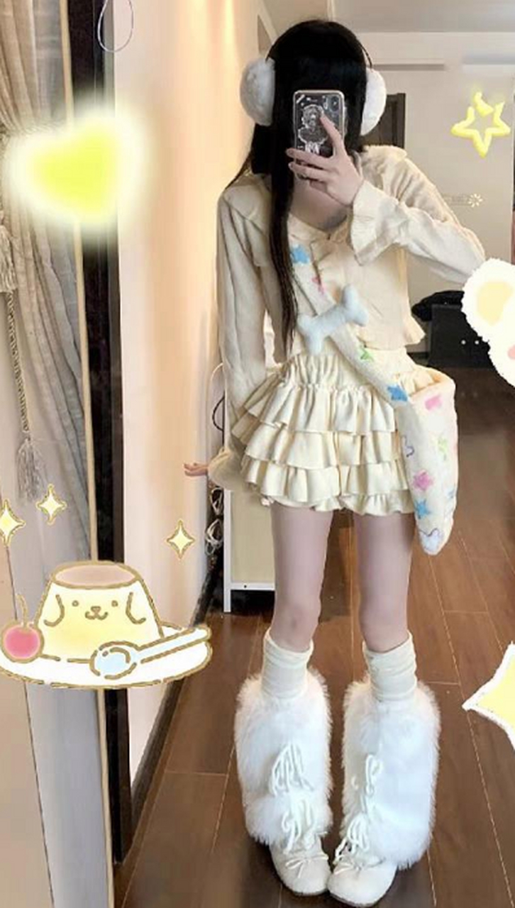 纯欲 绝对领域 双马尾萌妹 萝莉蕾丝花边女仆装cosplay