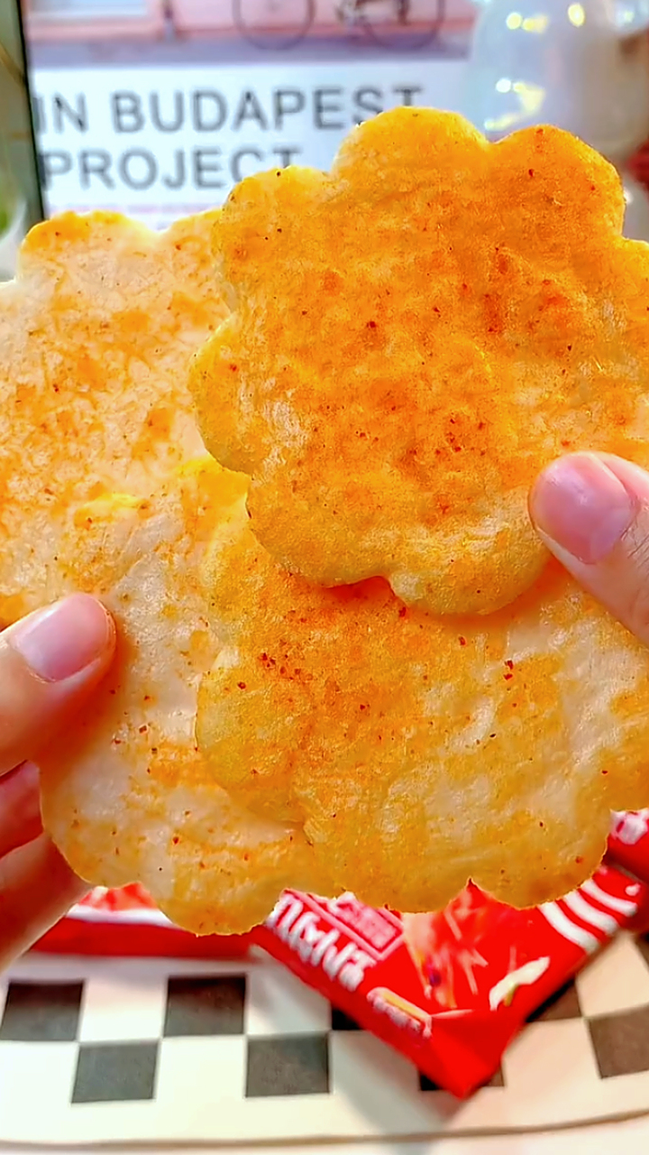 这个虾肉饼你们小时候都吃过没