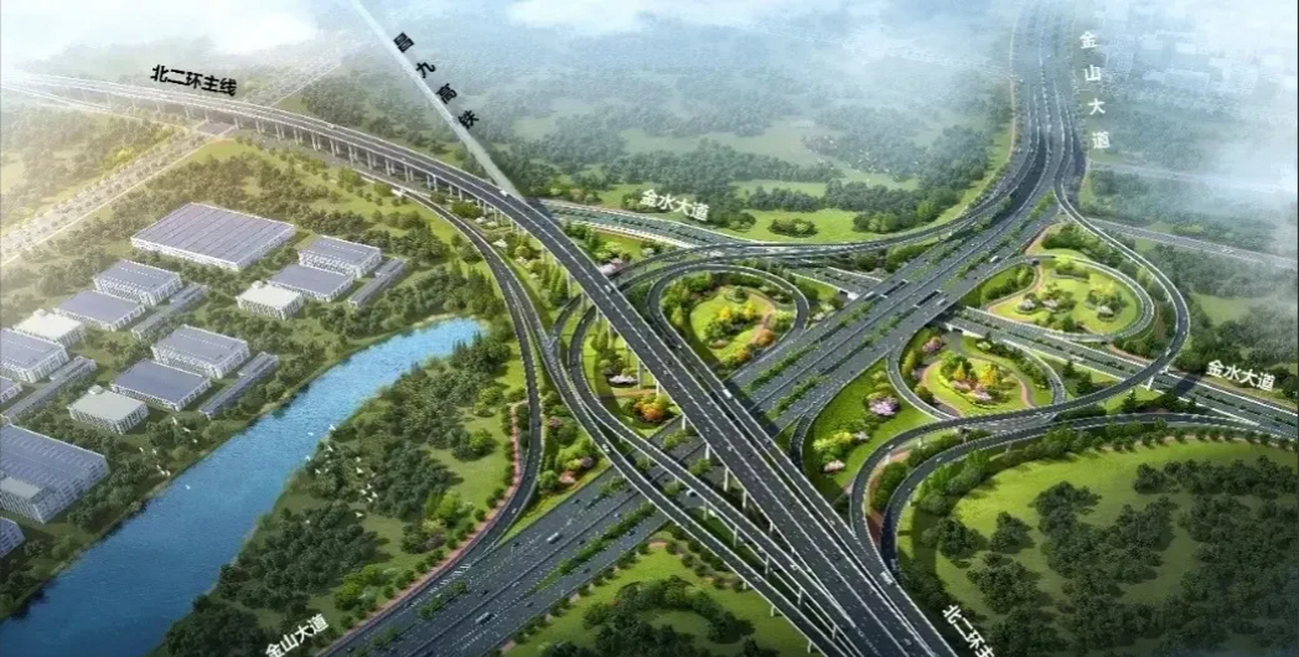 北二环作为贯穿南昌城北,城东片区的城市快速通道,全长7.