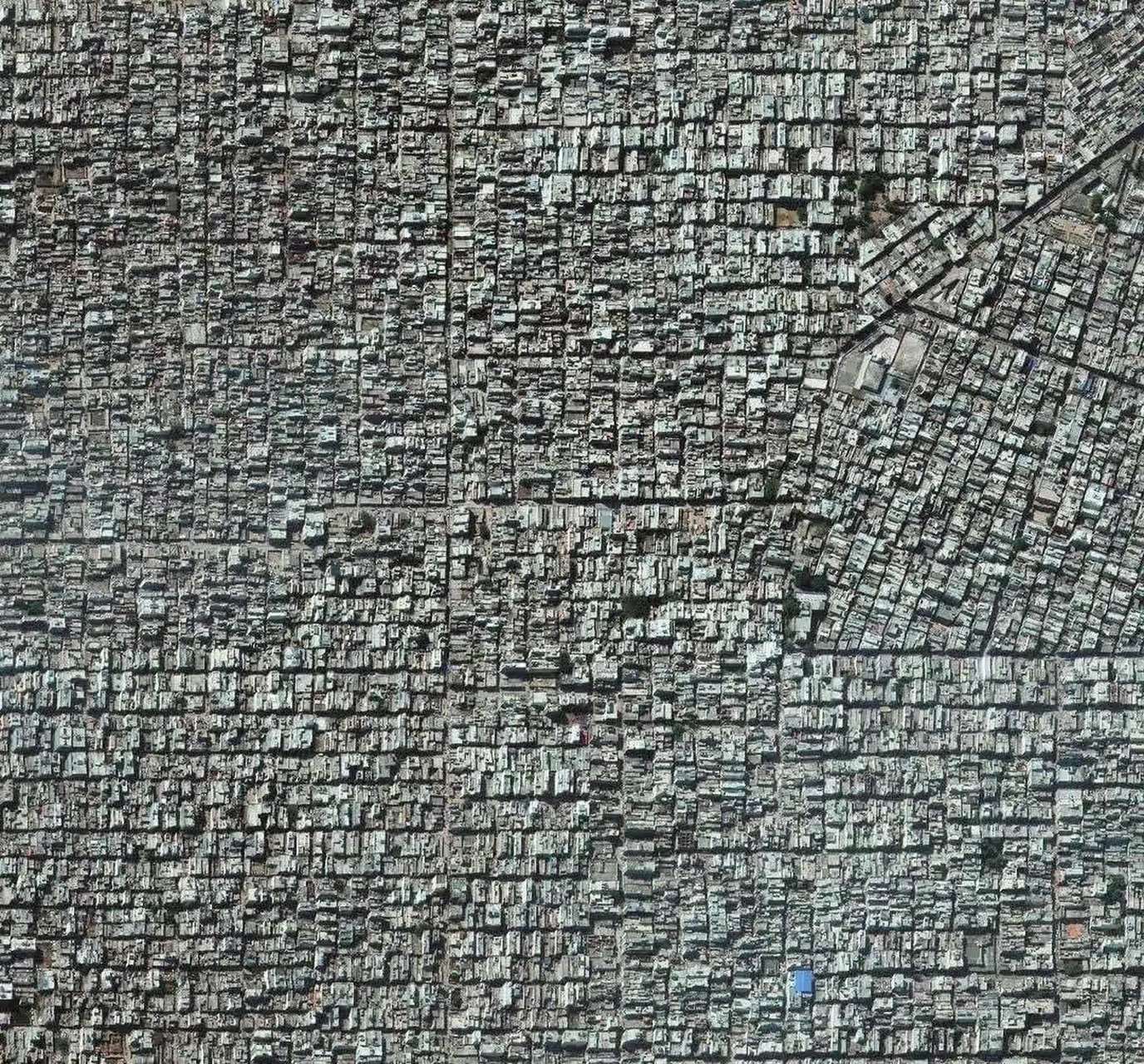 新德里的航拍.[坏笑]