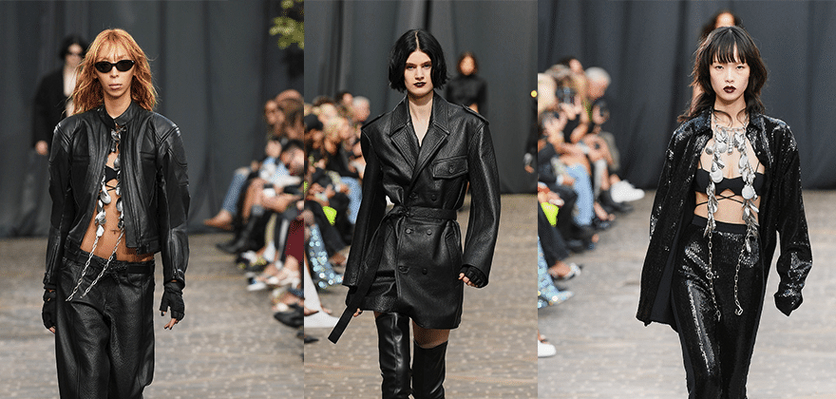 david koma 2023春夏系列,集中亮点的下摆