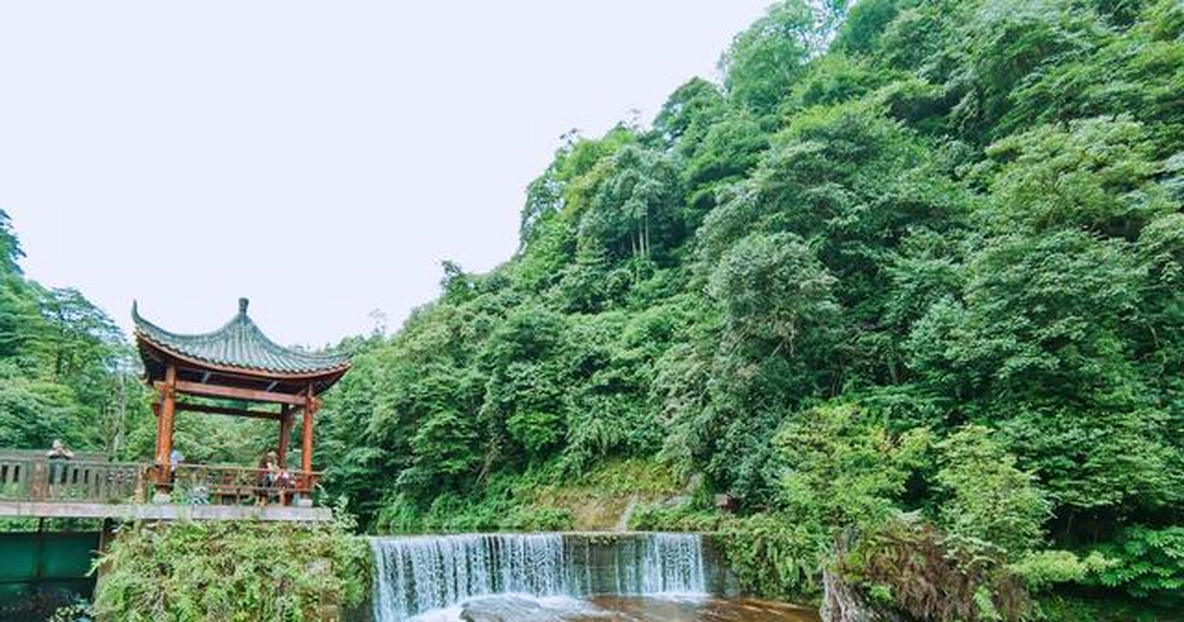 西岭镇景点图片