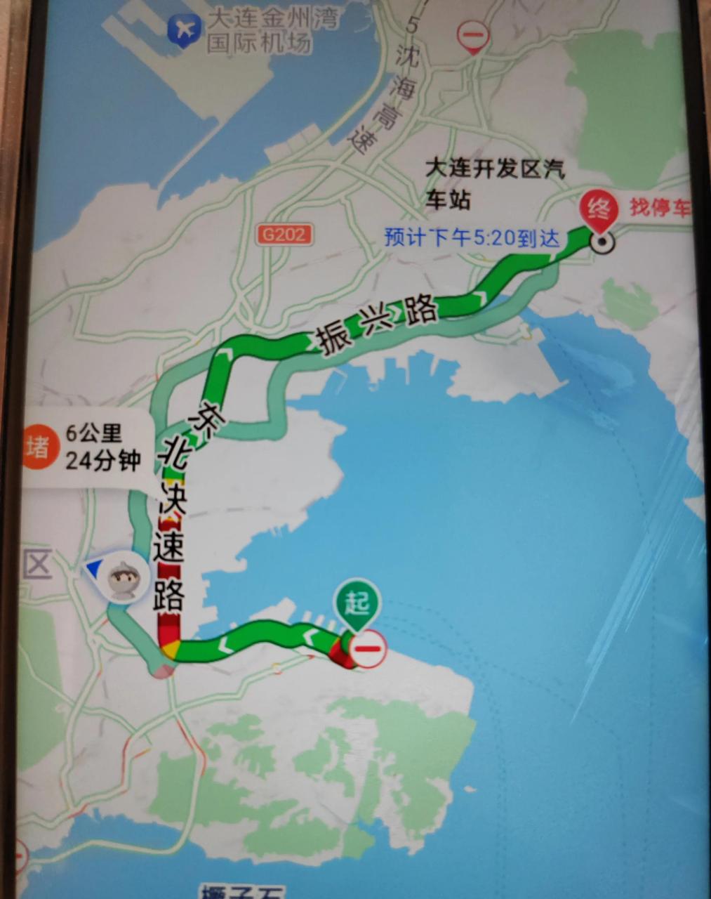 大连海底隧道通车了吗  今天导航了一下从东港到开发区.