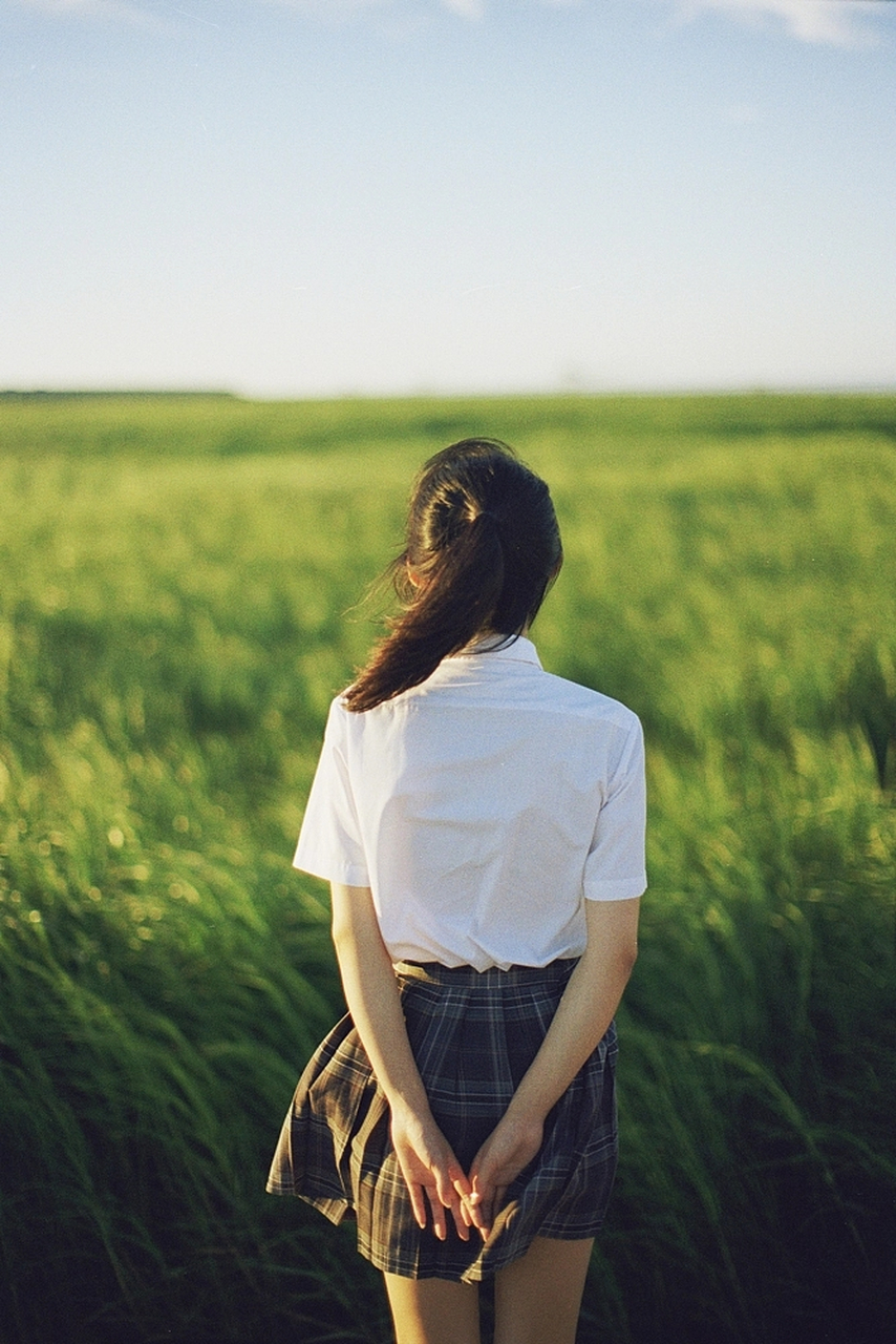 唯美女图意境图片