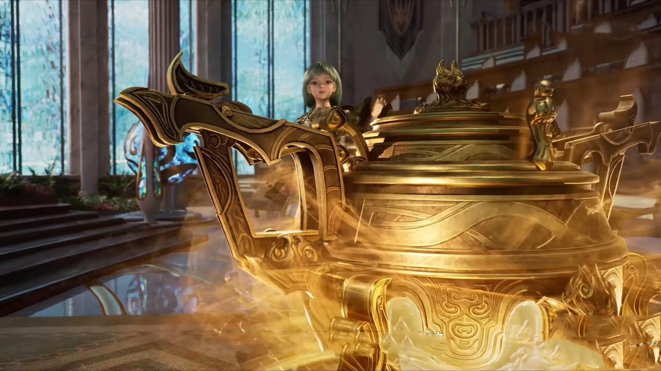 九凤来仪箫和三生镇魂鼎都属于顶级武魂,这两者都有中国风元素,萧萧