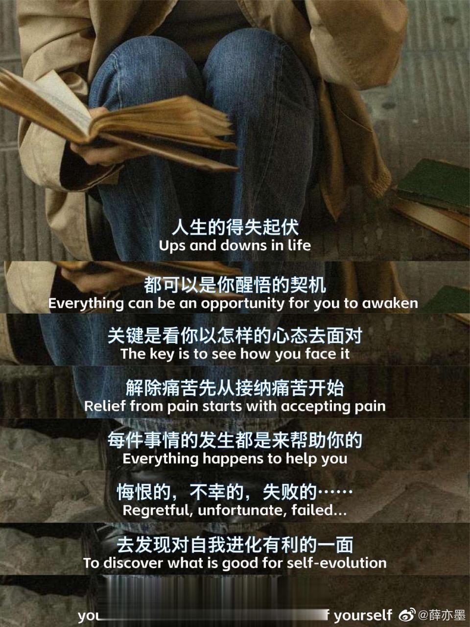 凡事发生必将有利于我. #理智与情感##像极了爱情