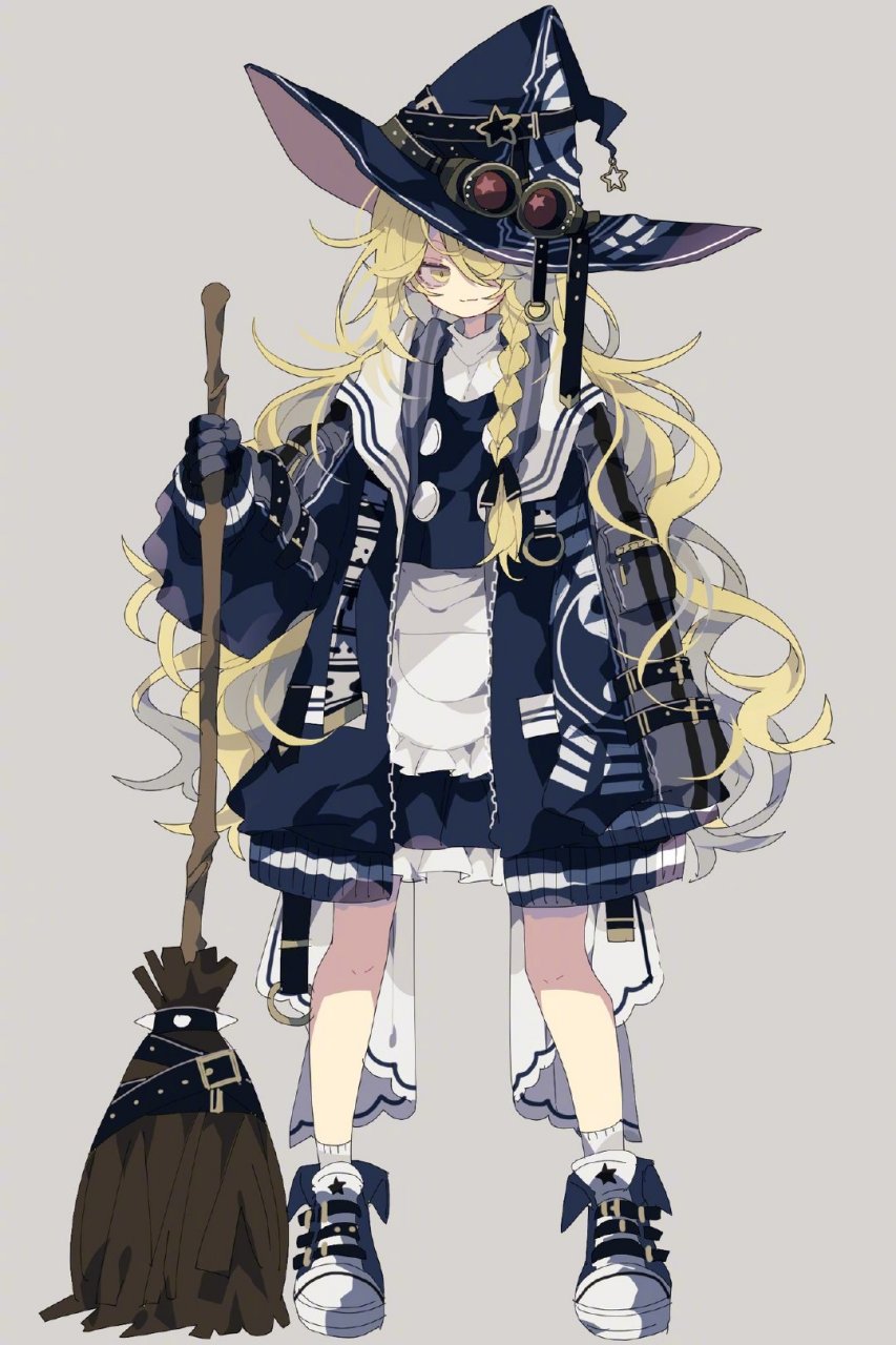 二次元少女东方project服饰设计|插画师煮込らし化 #绘画# ##遇见艺术