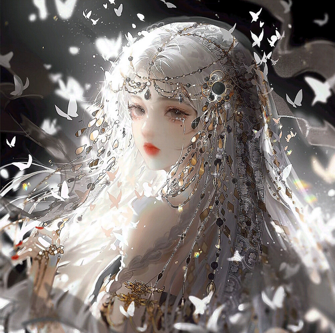 仙气飘飘的小姐姐 古风头像分享#国风古韵