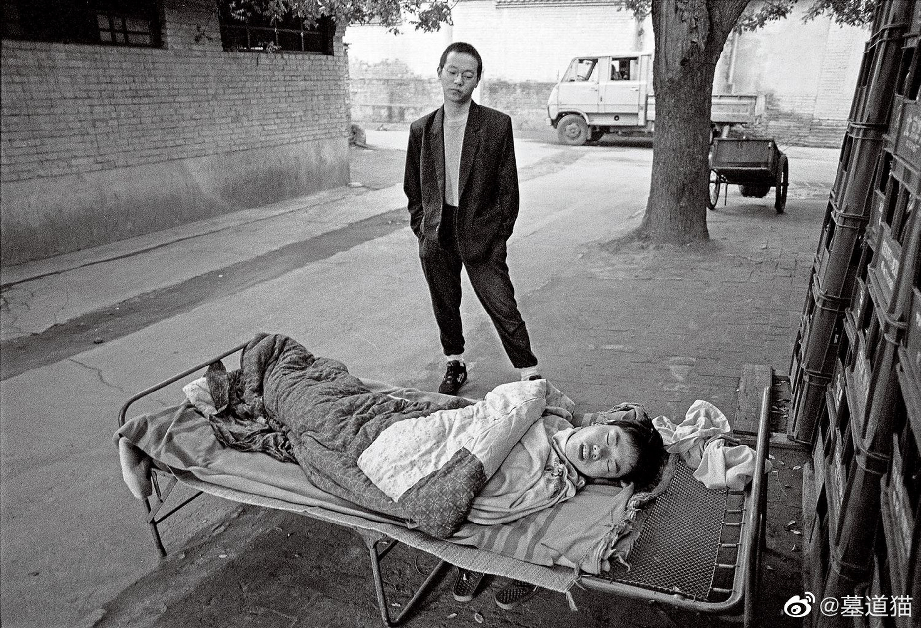 窦唯,北京,1993年9月,肖全/摄.