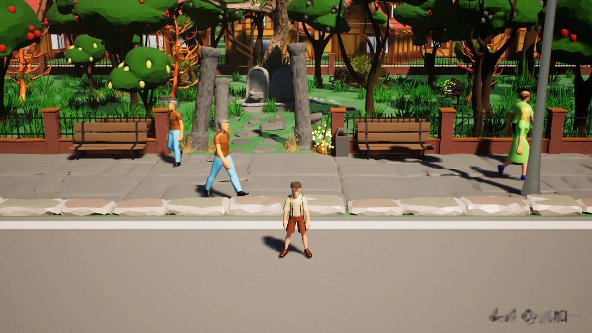 under the moon是一款独立的平台解谜游戏,拥有精美的风格化图形和