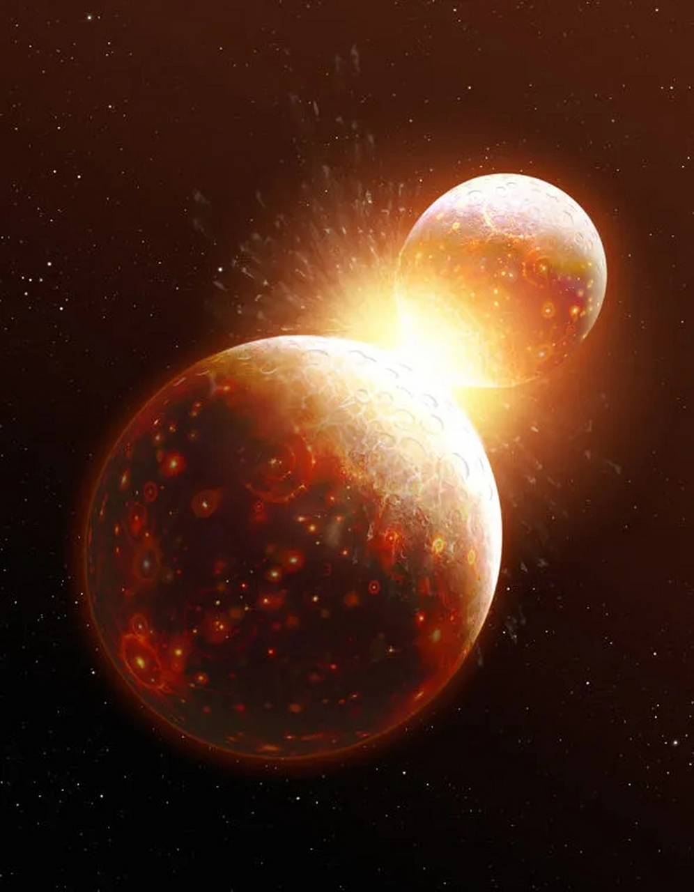 地球曾拥有一个名叫"忒伊亚"的姊妹行星 科学家现在认为,曾经我们在