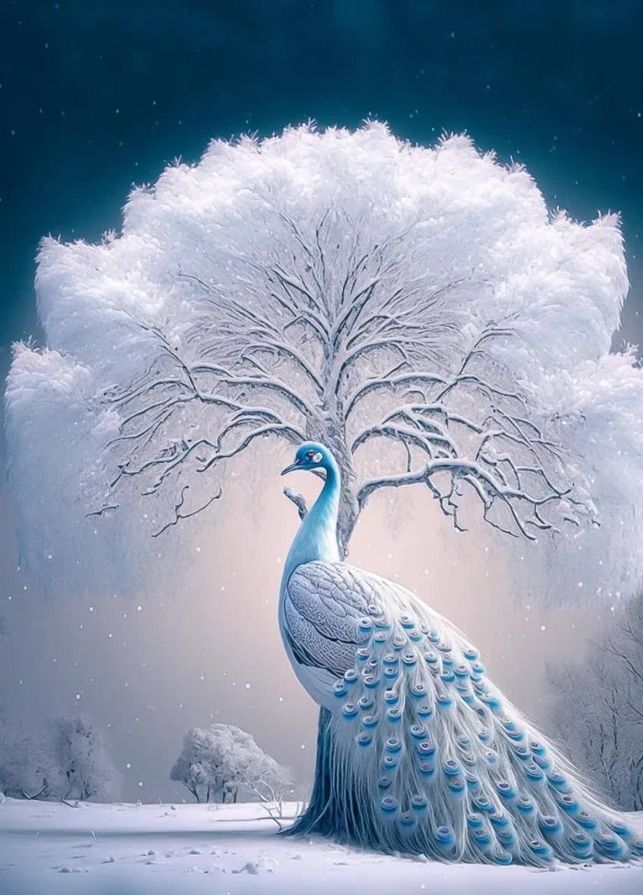 孔雀是世界上最美丽的鸟.[抠鼻]