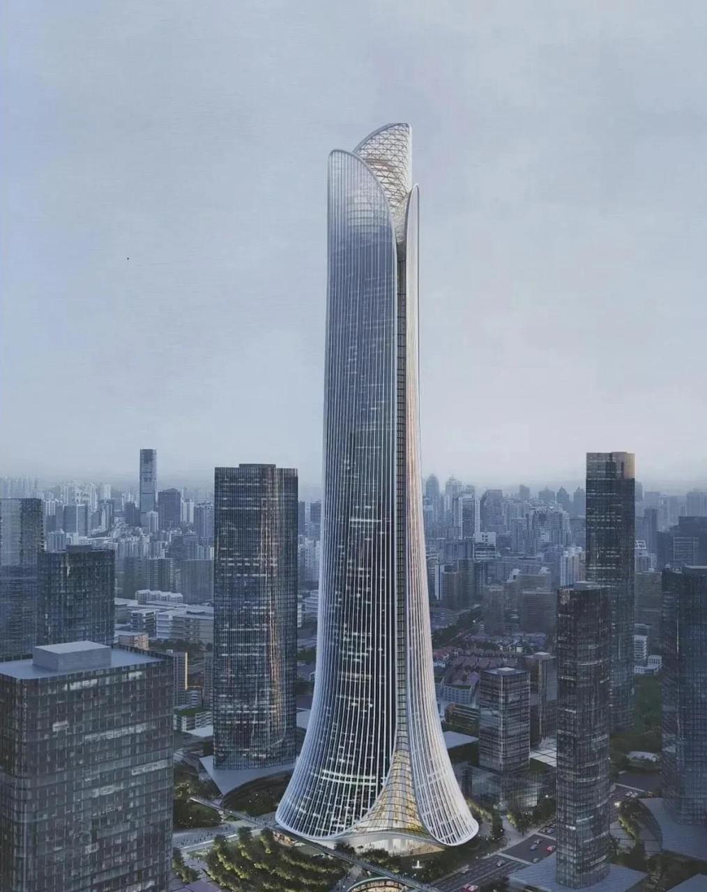 北外滩现在的第一高楼白玉兰广场如今空置率很高,北外滩现在滨水许多