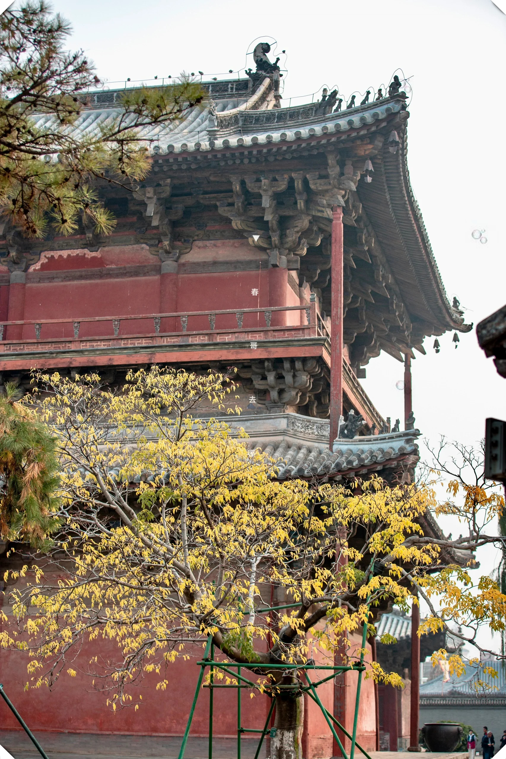 蓟州的独乐寺是一座历史悠久的古寺