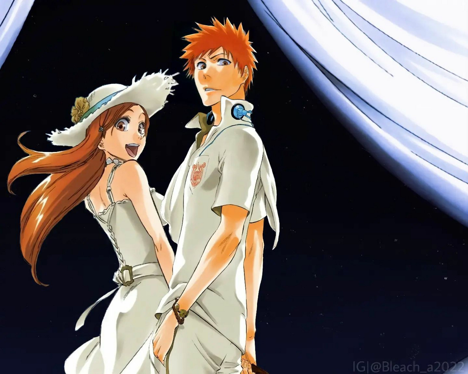 黑崎一护带井上织姬去度蜜月了 #死神