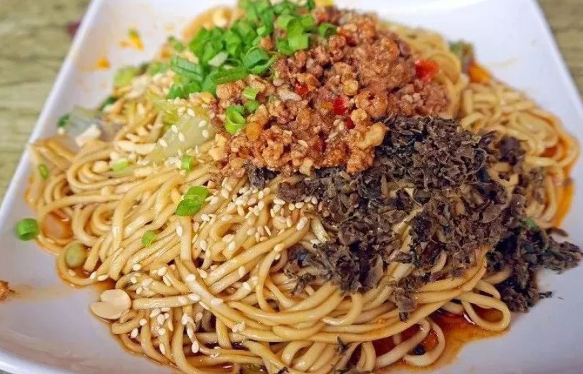 重逢巴蜀# 四川燃面,宜宾特色传统面食.