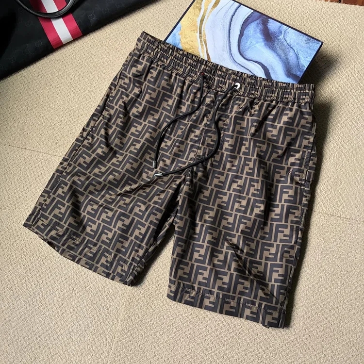 芬迪春夏新款男士休闲短裤