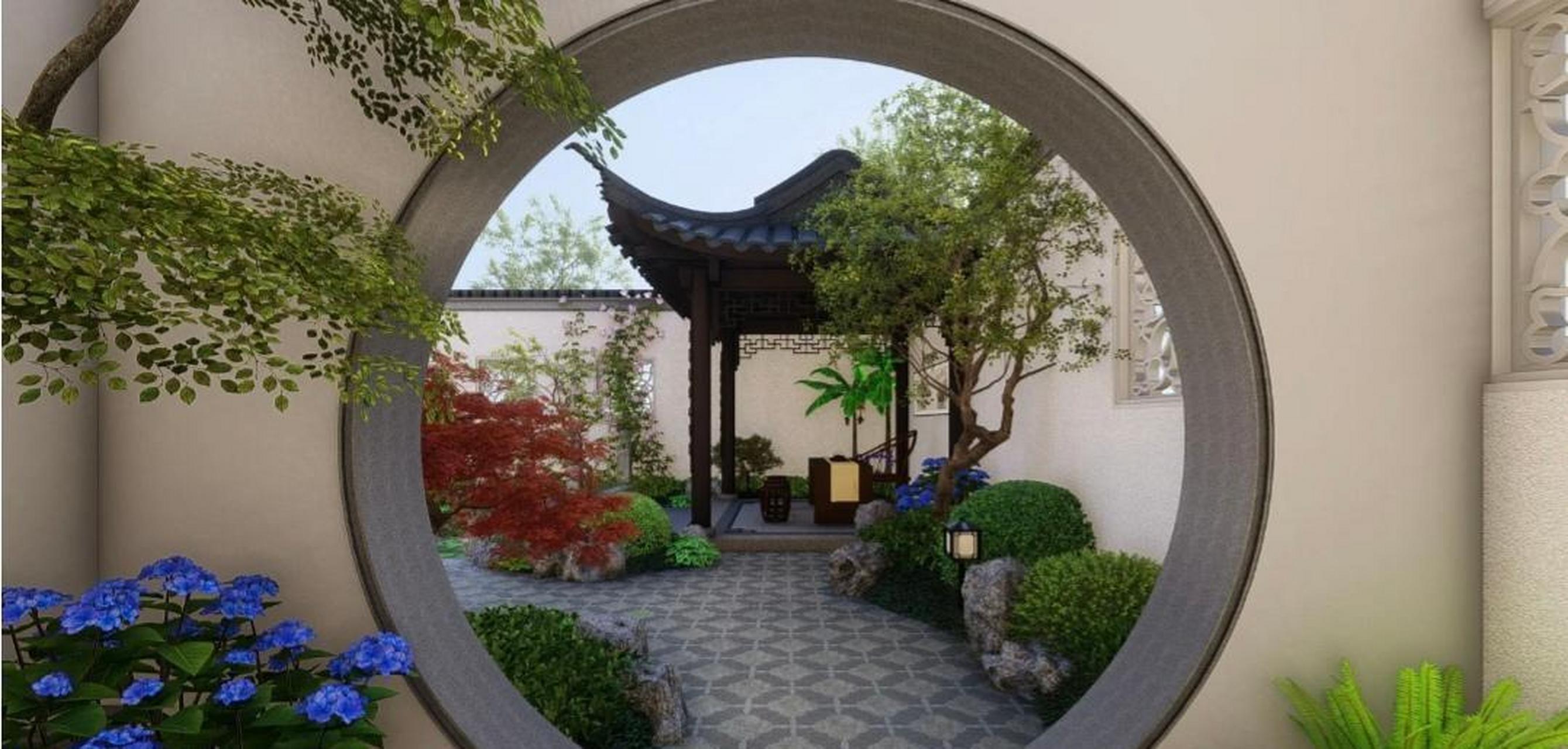 这样的中式庭院,你喜欢吗?