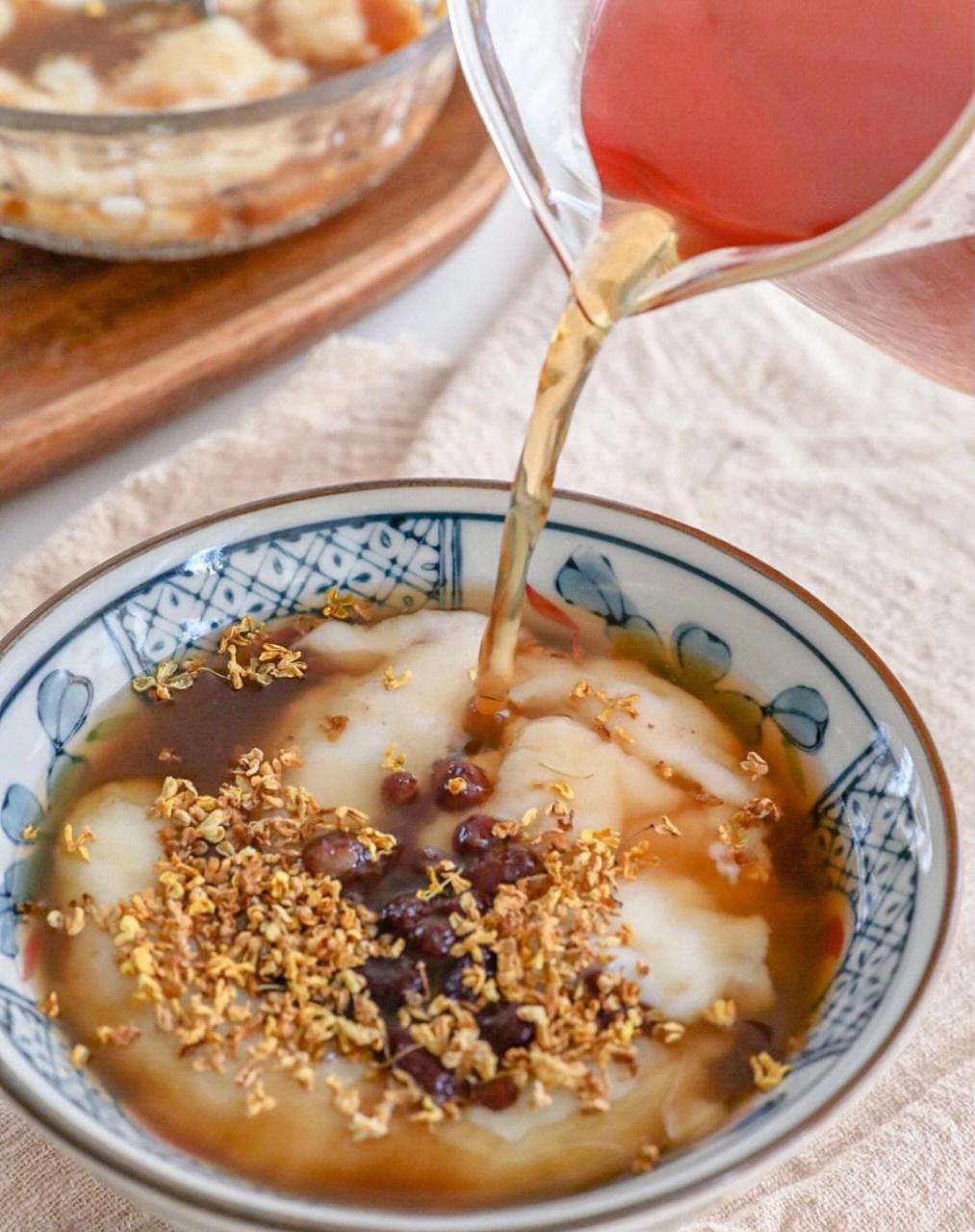 79小絮叨:这碗糯糯叽叽的桂花红糖麻薯承包了我去年的整个秋冬