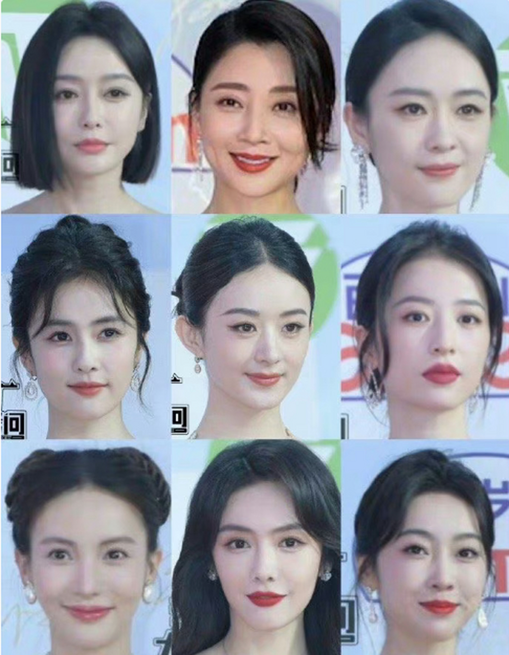 白玉兰红毯女明星怼脸生图 秦岚 殷桃 童谣 白鹿 赵丽颖 周雨彤 金晨