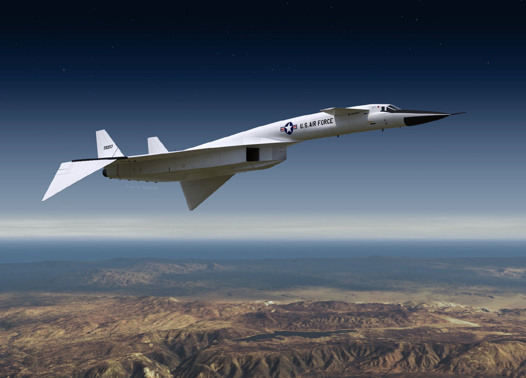 一代传奇女武神xb-70, 这玩意儿块头大了,啥都大,驾驶舱高5,2米差不多