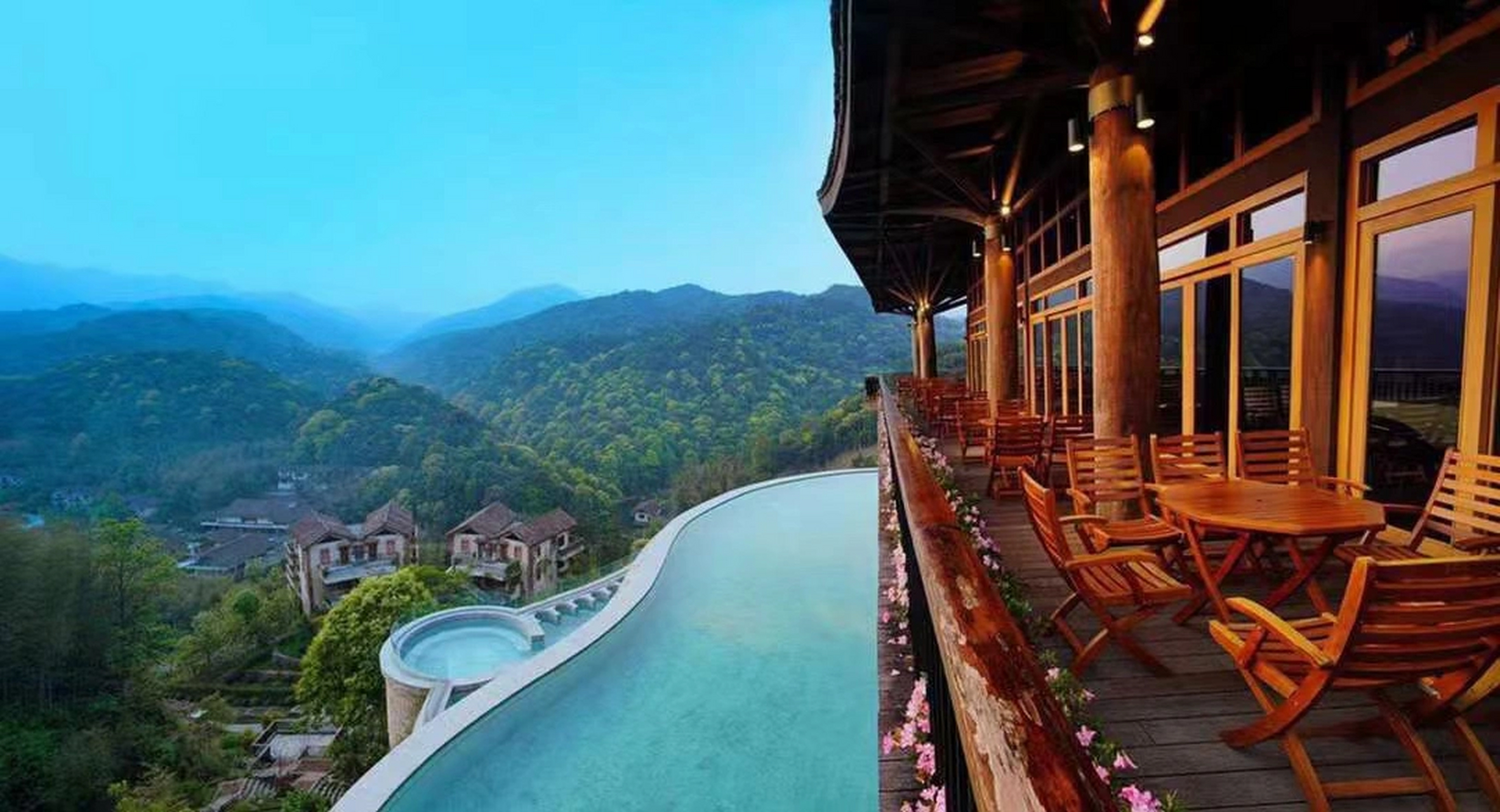 回馈1299南昆山十字水酒店休闲度假 避暑胜地隐藏在深山之中—住 园景