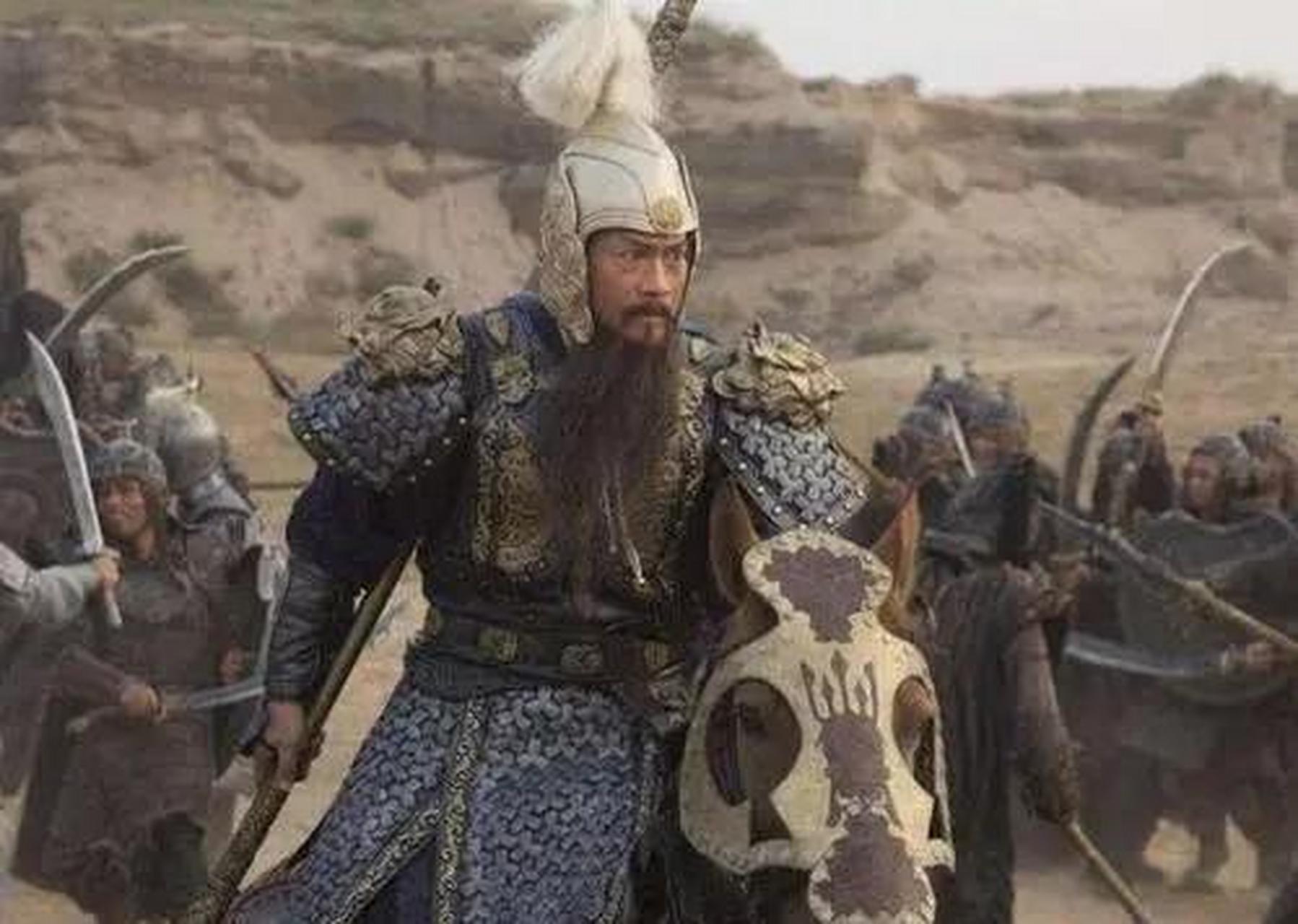 立下大功的耶律斜轸,反而战战兢兢不敢与萧太后对视.