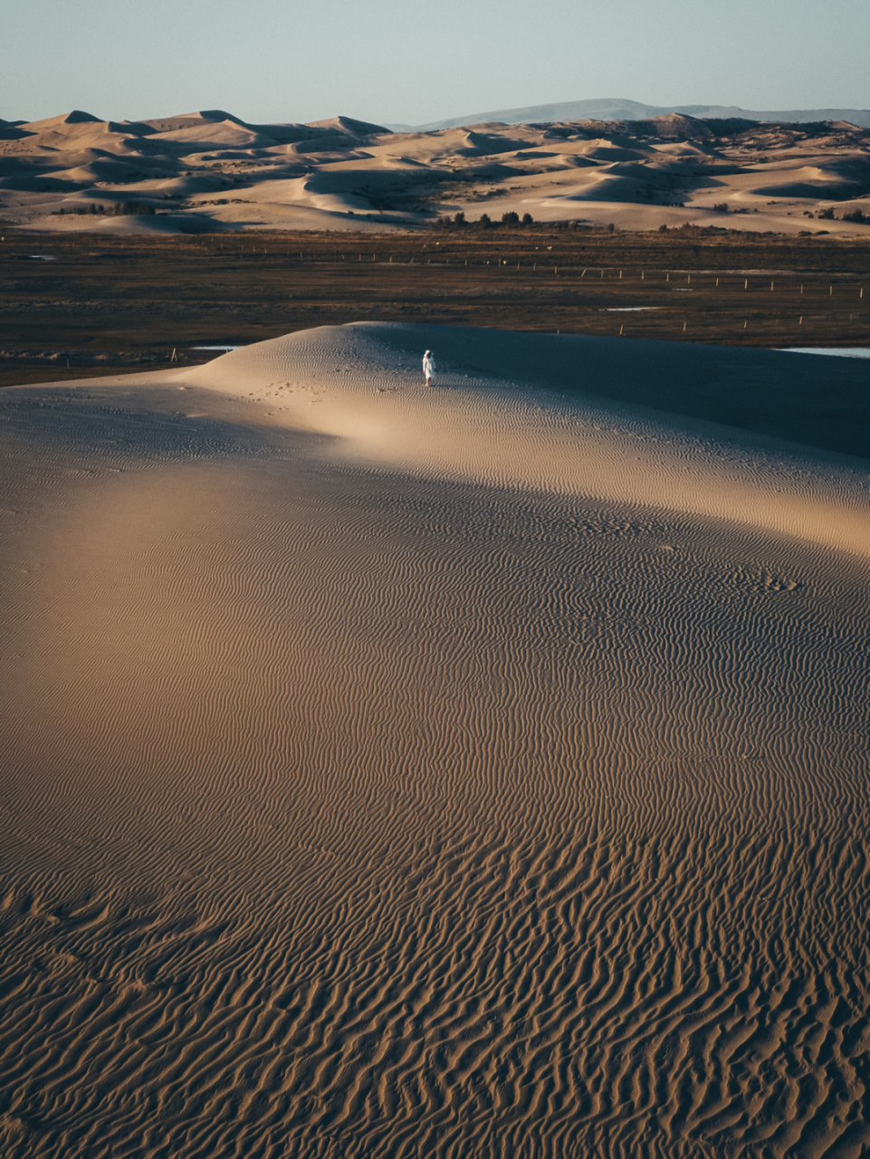 金沙湾沙漠[灯笼] 最近一个行程因为时间关系没法去到鸣沙山拍沙漠 但