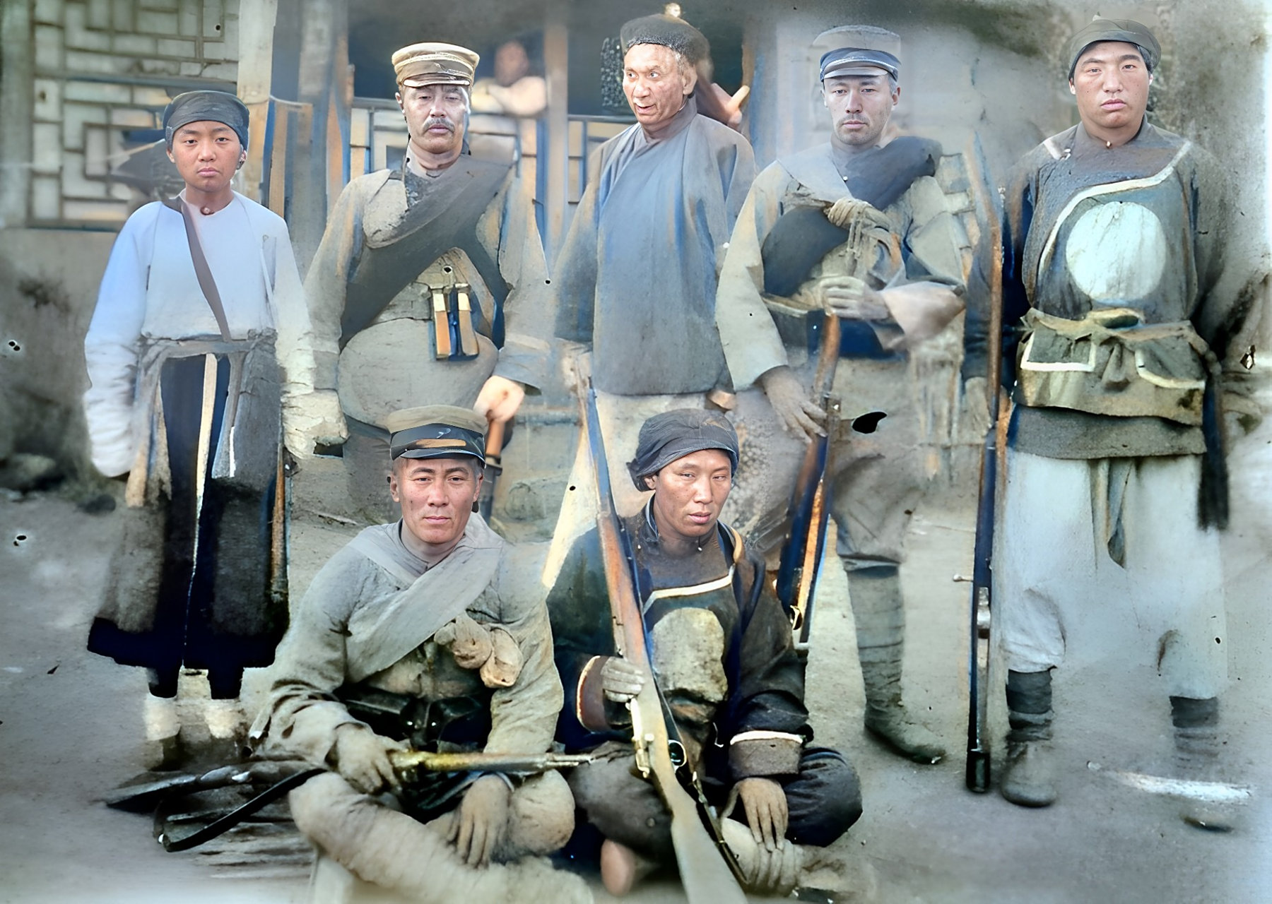 日俄战争时期,清军站在日军一边,为日军秘密搜集沙俄山的情报.