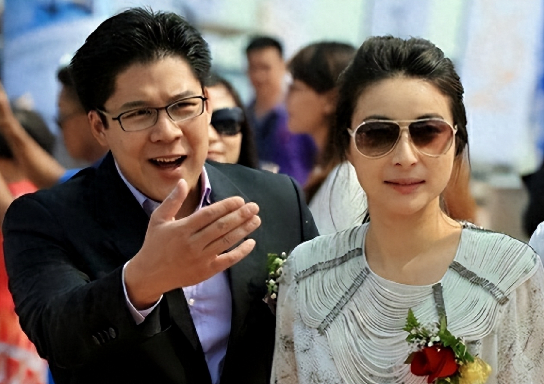 郭晶晶,果然旺夫!