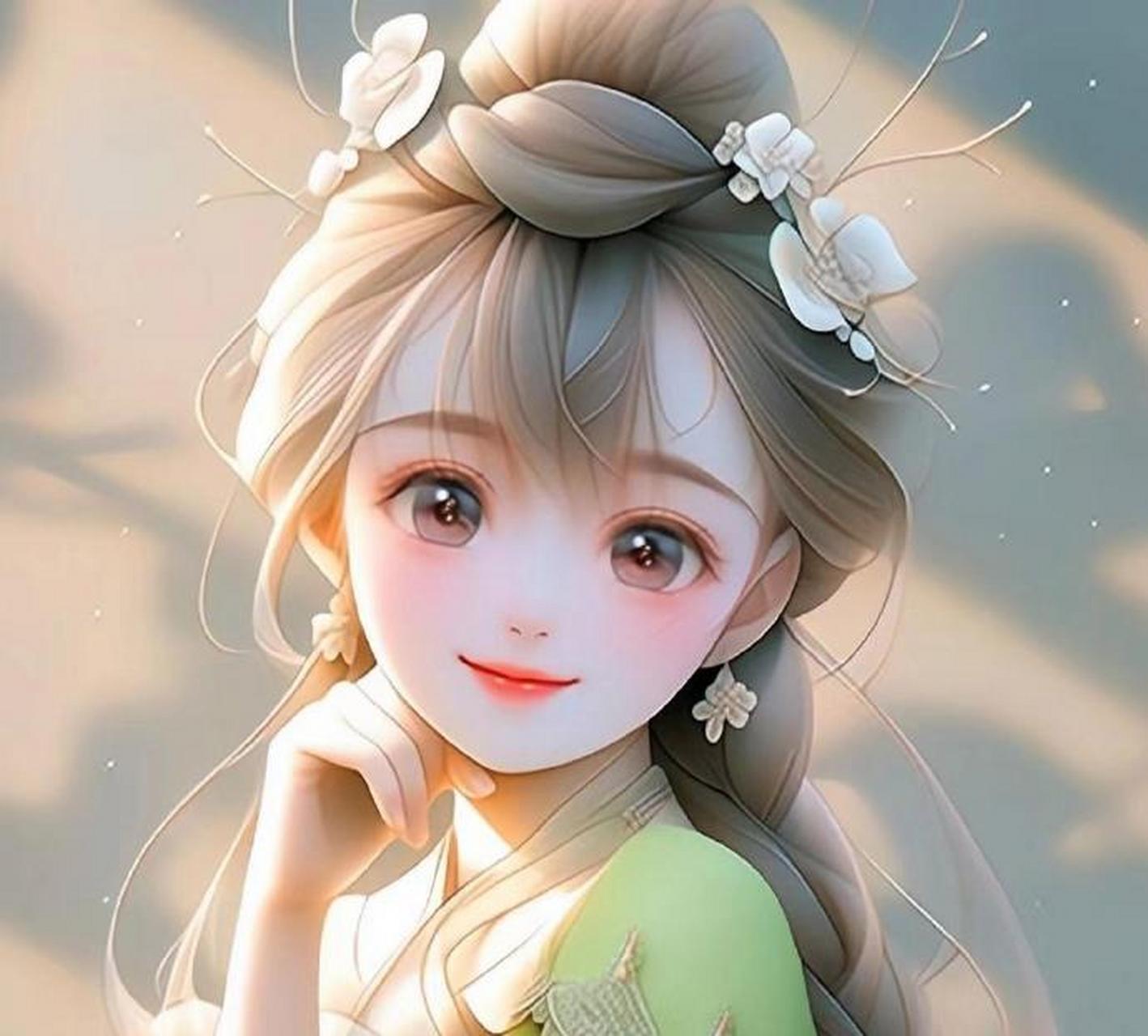 粉萌萌治愈系古风头像 676767 #古风头像