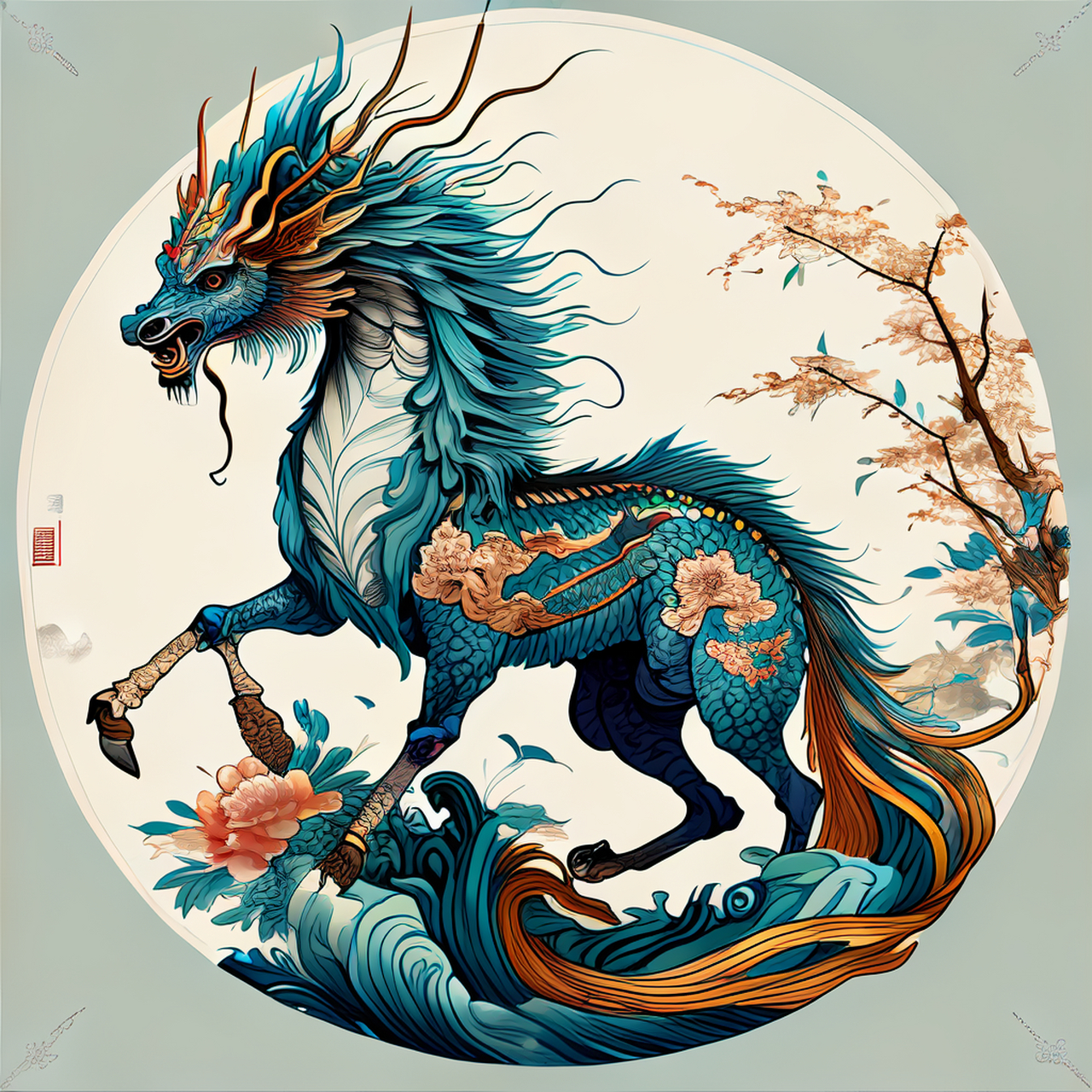 虚耗中原实卫霍,麒麟阁上也图形.苍茫,安谧,清远#百度文心一言来了