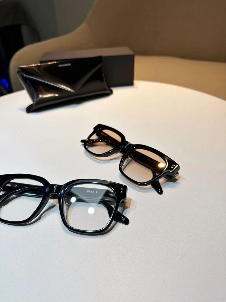 百搭眼镜框墨镜 街拍必备 双铆钉点缀 造型设计 7115 92unac