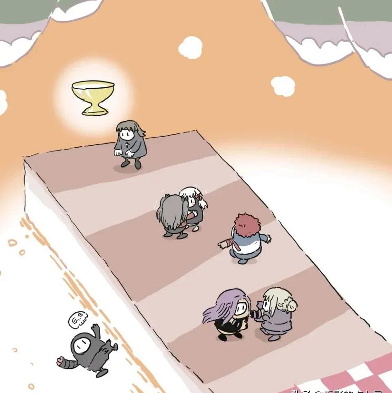 gif创作人# #千影的占卜屋# 据说这张图就是fate樱线第三部剧场版的