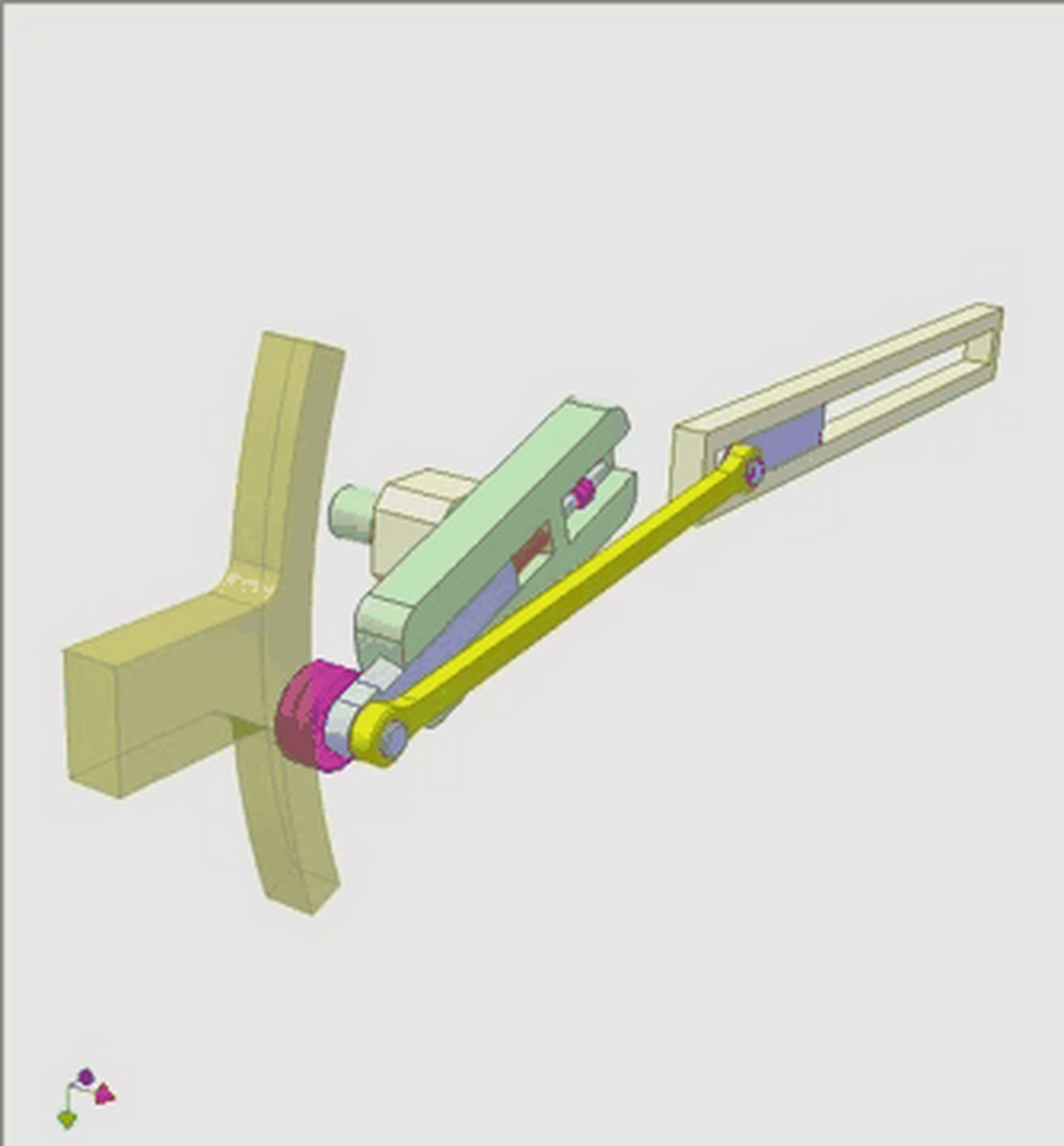 曲柄连杆机构动画图片