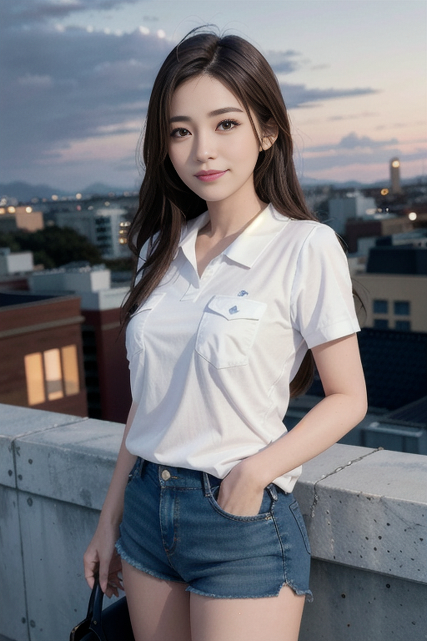 ai美图绘画丨长发飘飘的气质女孩#ai# #ai美女# #ai绘画