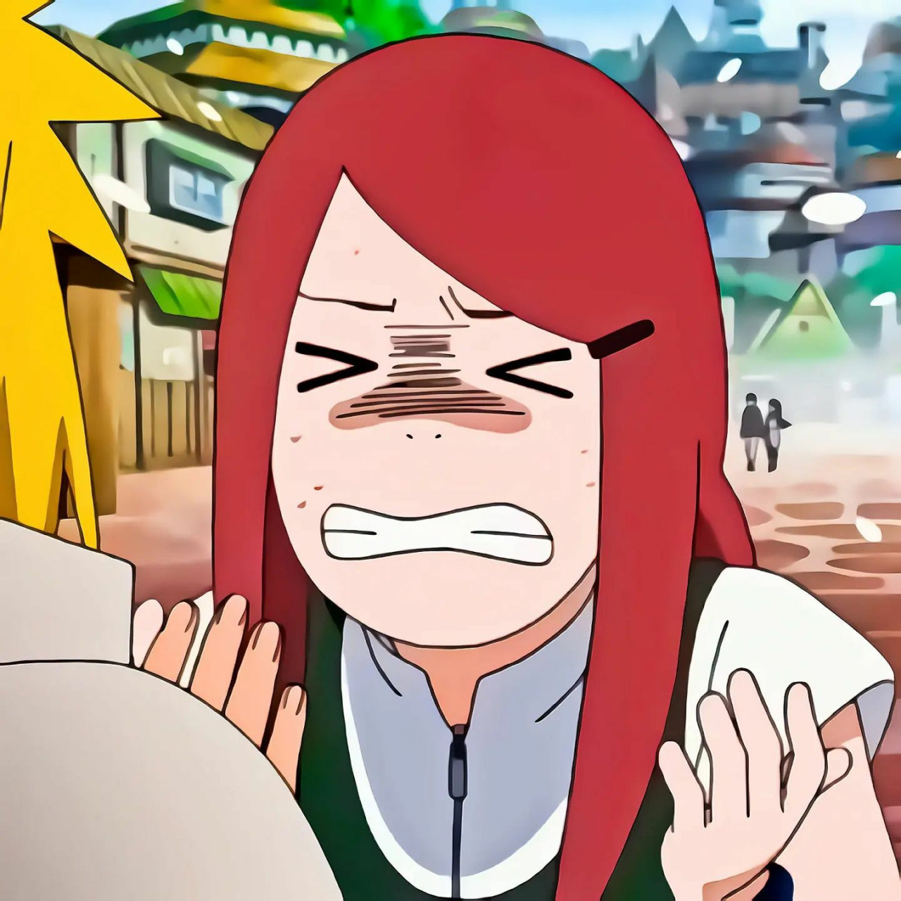 鸣人的妈妈原来这么漂亮#动漫# #火影忍者