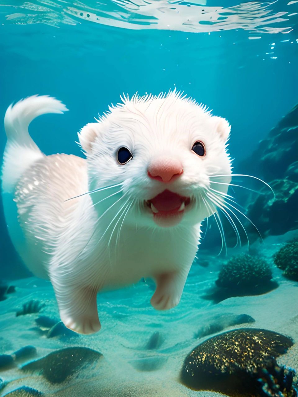 水獭宝宝的萌度, 已经超越了所有可爱生物!