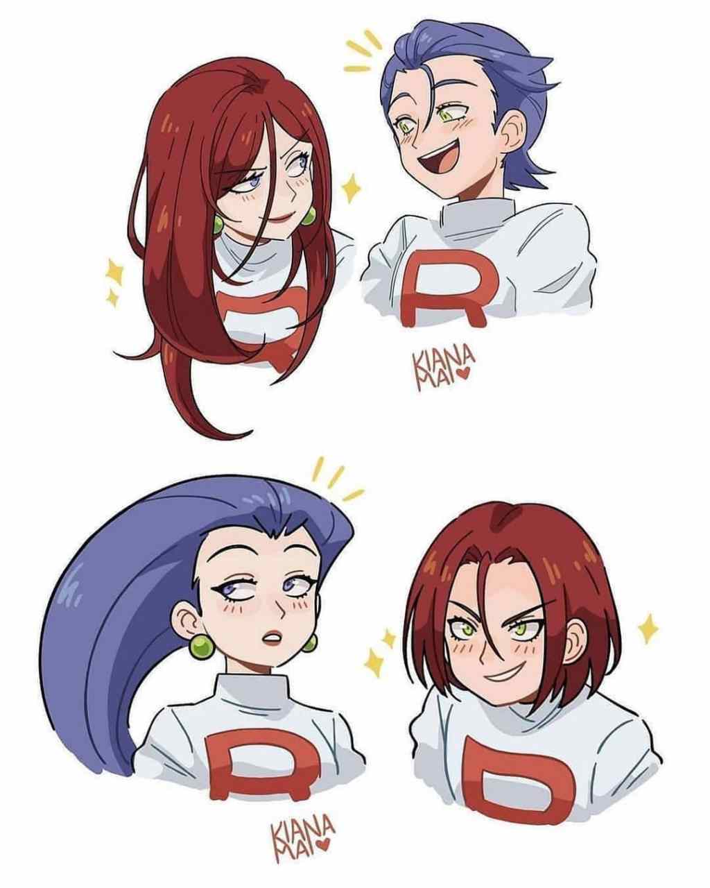 武藏和小次郎 #神奇宝贝# #精灵宝可梦# #动漫