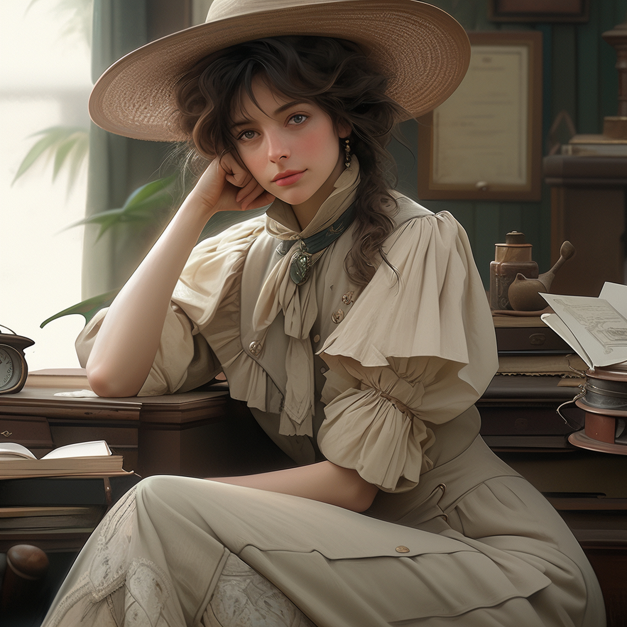 诡秘之主|咸鱼小姐佛尔思  实在是无事可做才写了一分钟 我们的作家