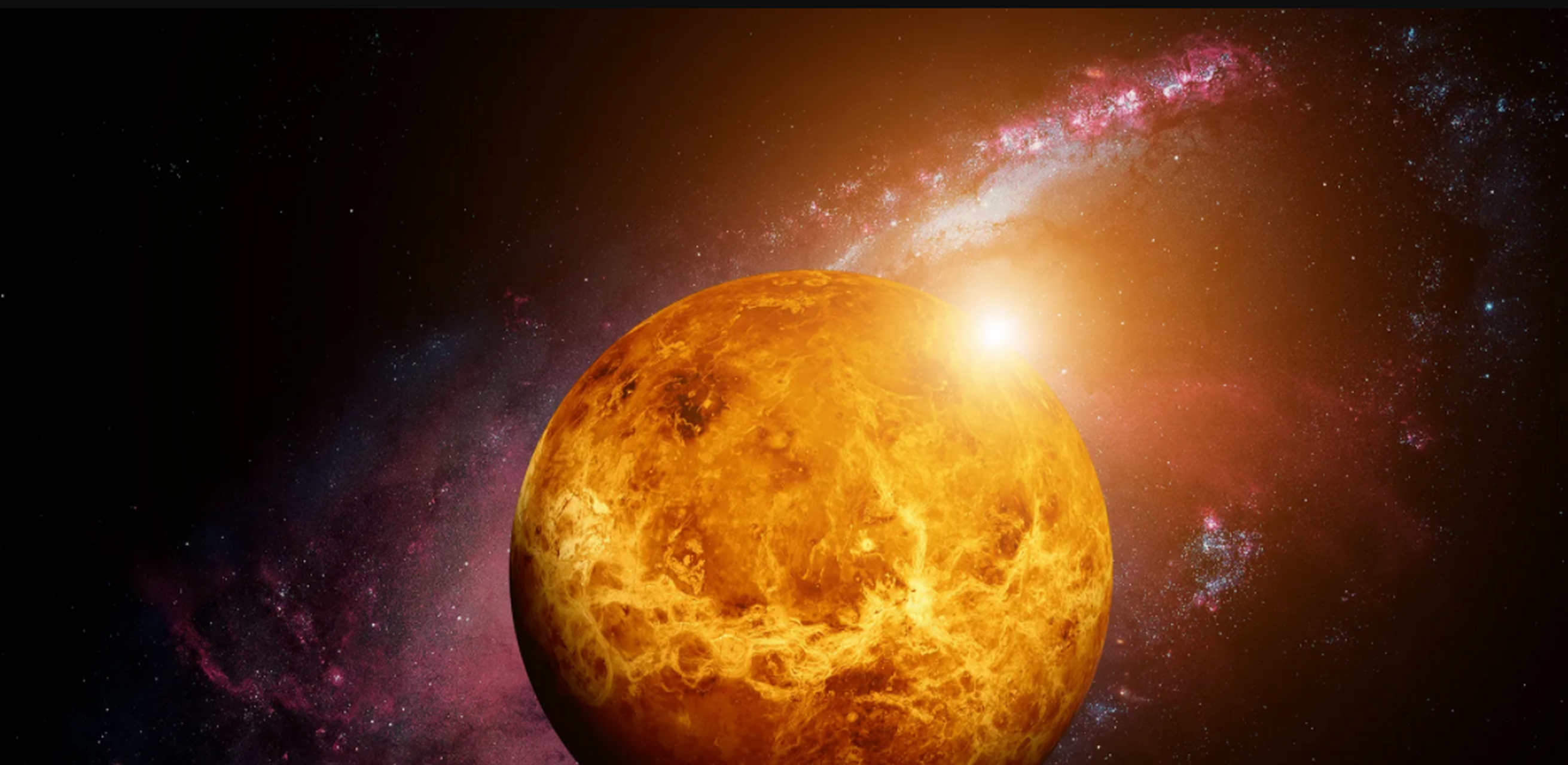 "地狱景观"是描述离太阳最近的第二颗行星—金星表面最为合适的词.